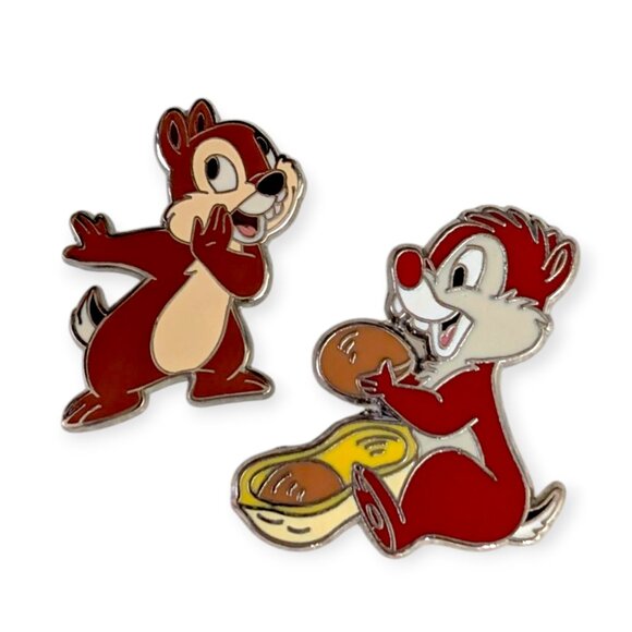 Chip and Dale Disney Pins: Whispers and Peanuts - Picture 1 of 4